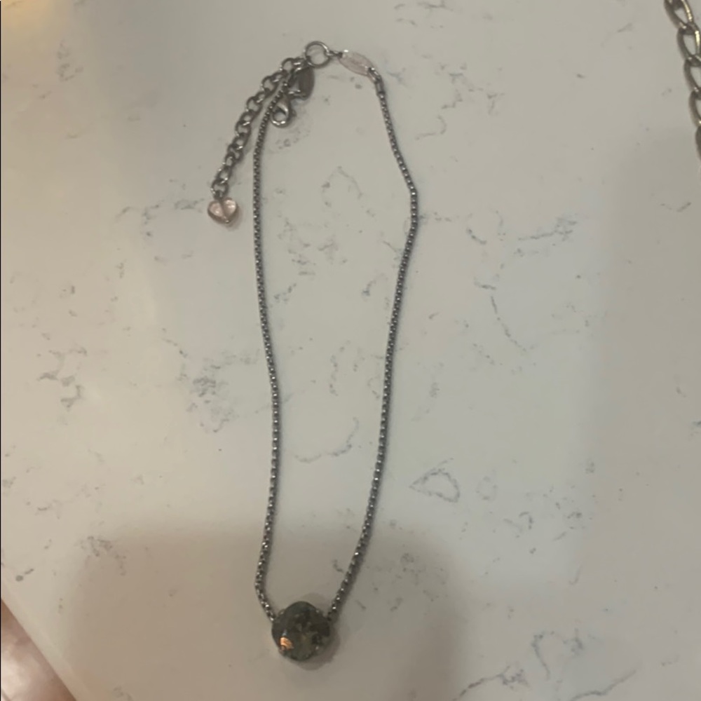 Sabika black diamond necklace